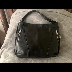 Mia Tomazzi black Leather handbag